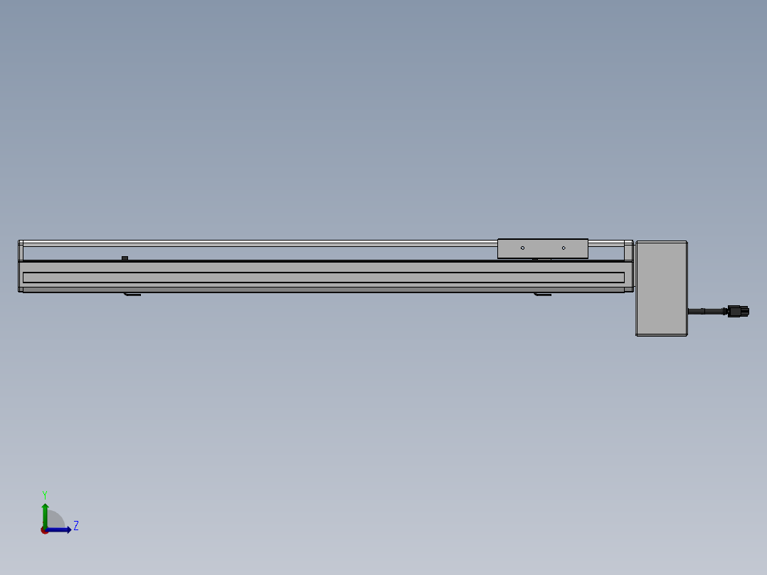 精密模组MT100-L78-500-LD-M10-C4左视图