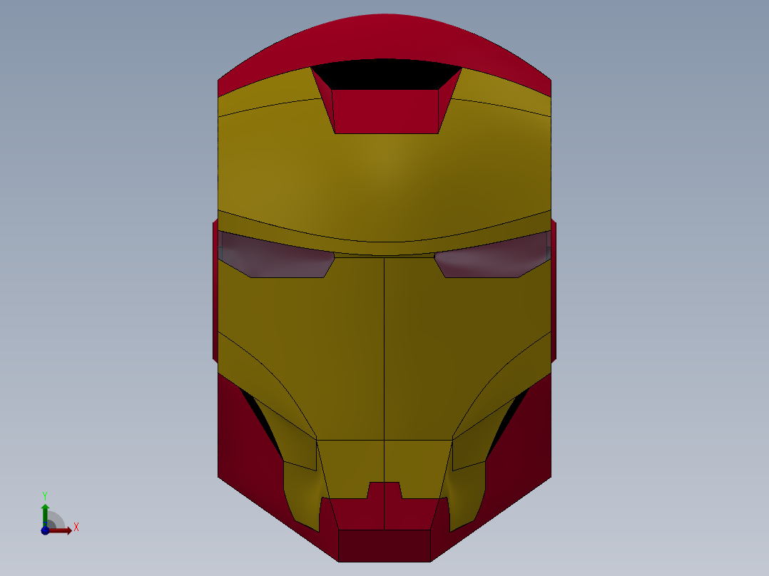 钢铁侠掌舵前视图