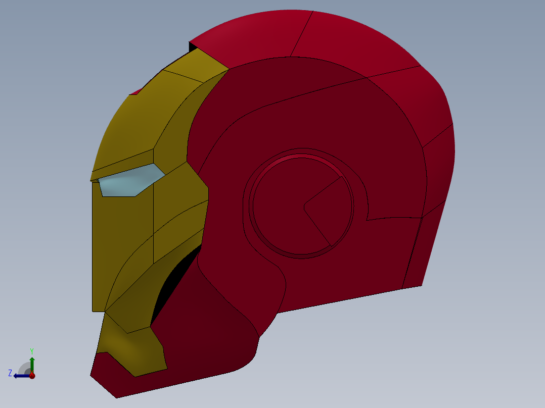 钢铁侠掌舵右视图