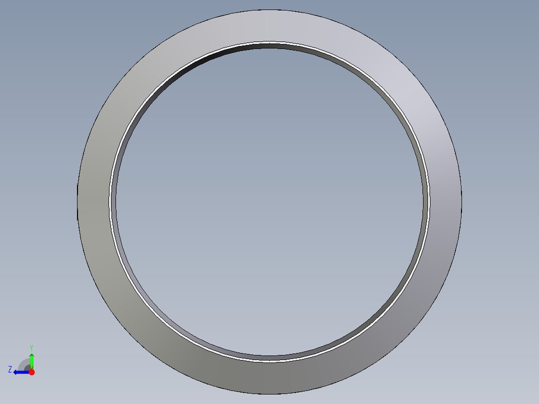 卡套式工业通用硬管接头Progressive_stop_ring_PSR20SX右视图