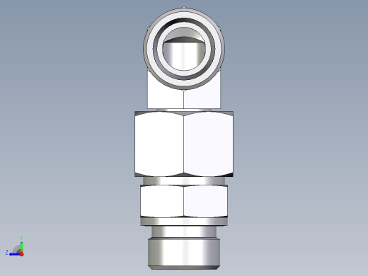卡套式工业通用硬管接头EO_Assembled_adjustable_standpipe_elbow_EVW20SROMD71右视缩略图