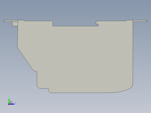 基恩士CV-301_kc图纸模型左视缩略图