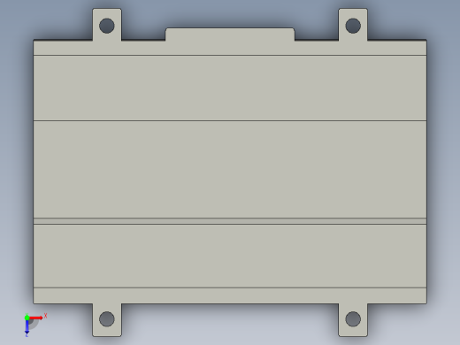 基恩士CV-301_kc图纸模型俯视缩略图