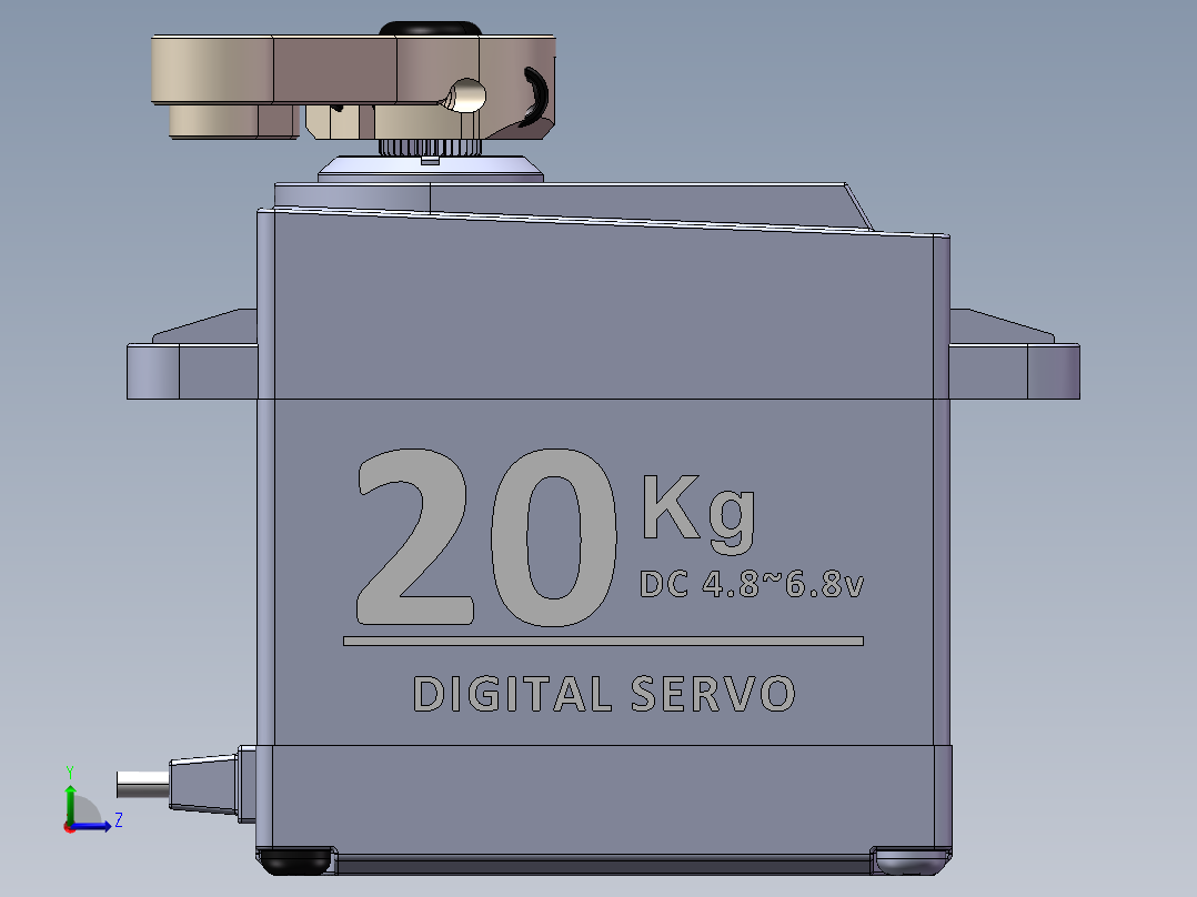 闸门升降左视图