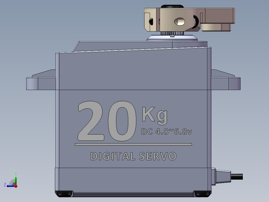 闸门升降右视图