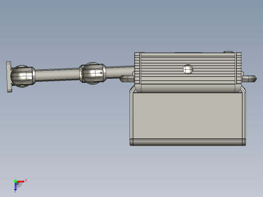 悬臂控制操控箱键盘支架-I3-垂直墙座-转角-中间连接器-90度箱体连接器-200-200-300俯视缩略图