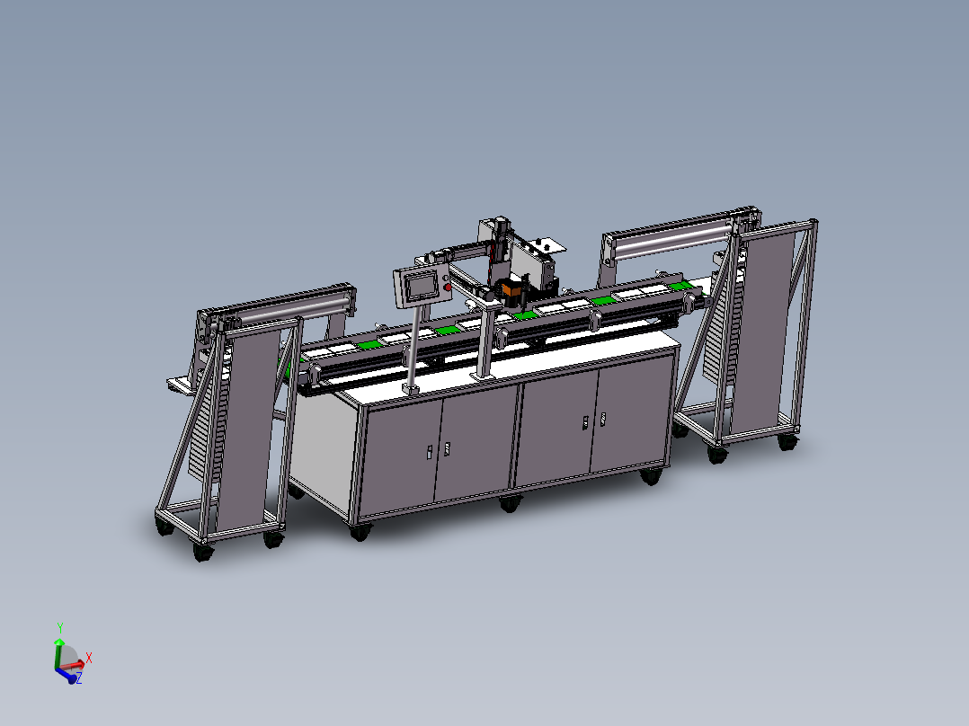 自动上下料点胶机