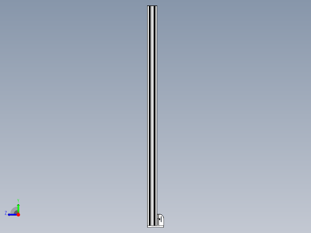 型材-BR 45X90 POST KJN524470右视图