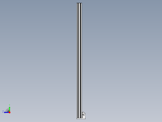 型材-BR 45X90 POST KJN524470右视缩略图