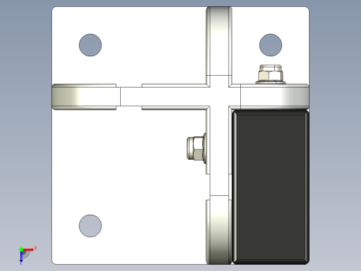 型材-BR 45X90 POST KJN524470俯视缩略图