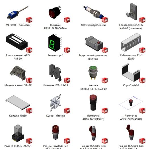 一些电子电气元件缩略图