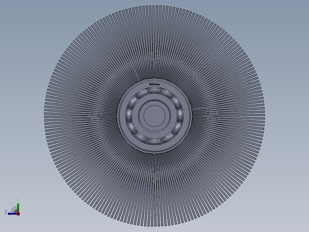 萝卜自动清洗机设计（含SW三维图+二维+说明书）右视图