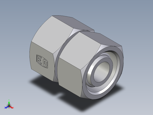 卡套式工业通用硬管接头EO_Swivel_union_GZ20SCF