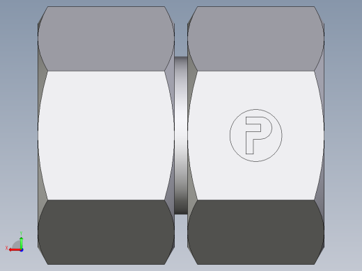 卡套式工业通用硬管接头EO_Swivel_union_GZ20SCF后视缩略图