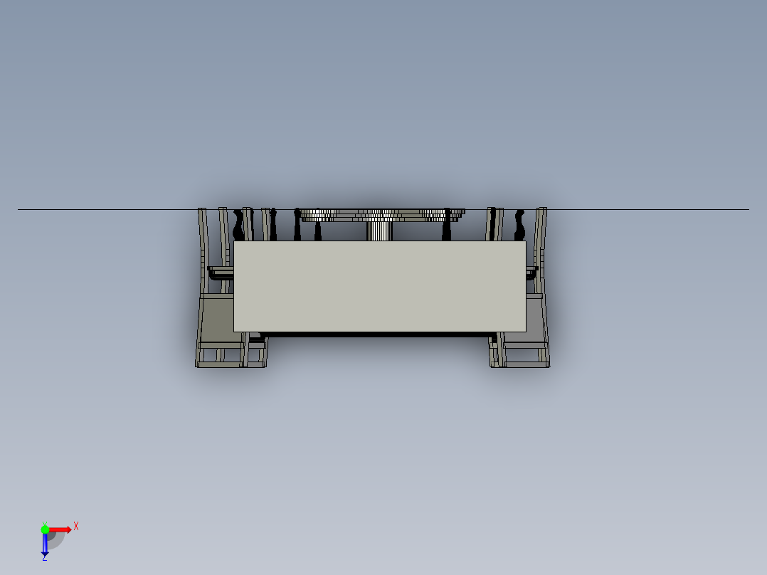 dining-room-set-mike-geesser-餐厅套装俯视图