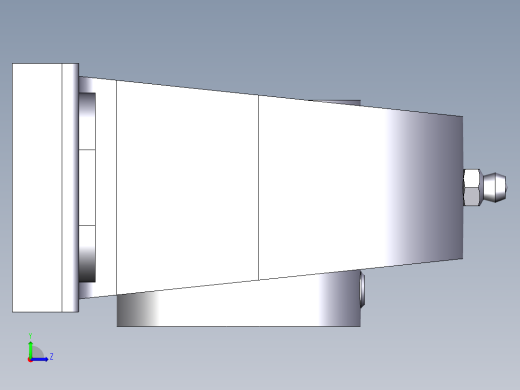 带 2 个塔的钣金存储系统 1500 X 3000左视缩略图