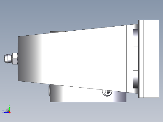 带 2 个塔的钣金存储系统 1500 X 3000右视缩略图