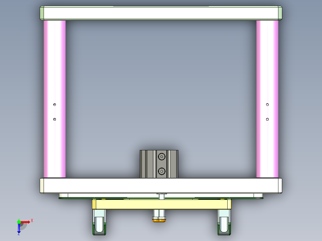 travel-c-cnc1笔记本CNC工装夹具三维模型-0416俯视图