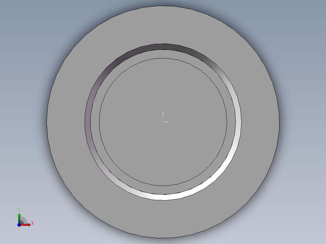 轴2加工工艺分析前视图