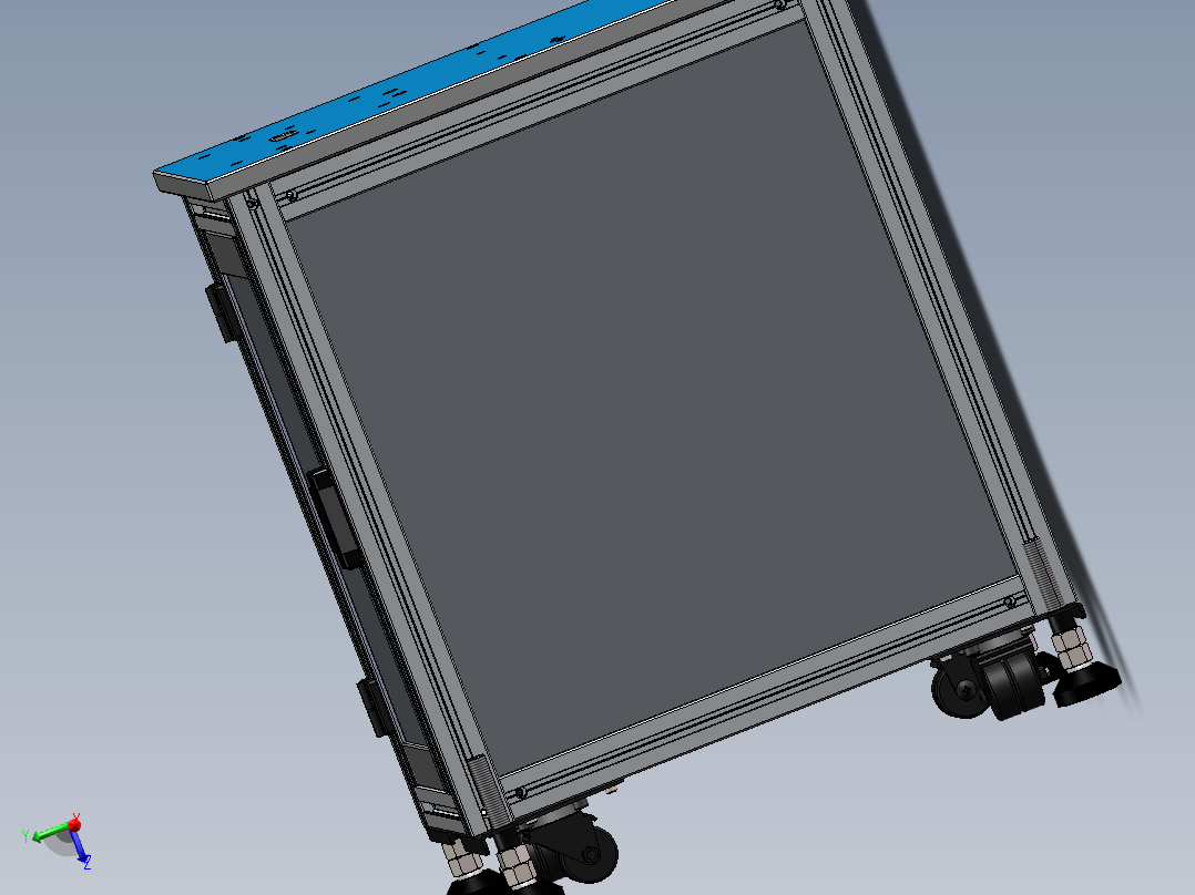 电控柜、铝合金机架