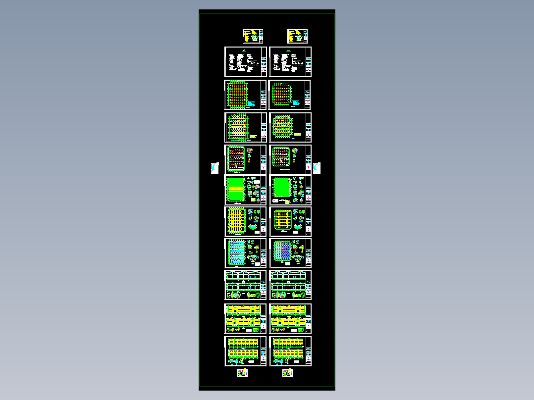 钢结构阳光房施工图GC