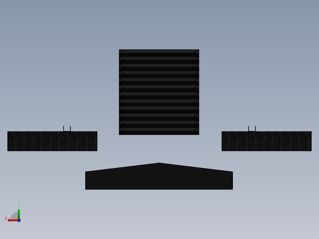铣床、cnc立式四轴数控铣床后视图