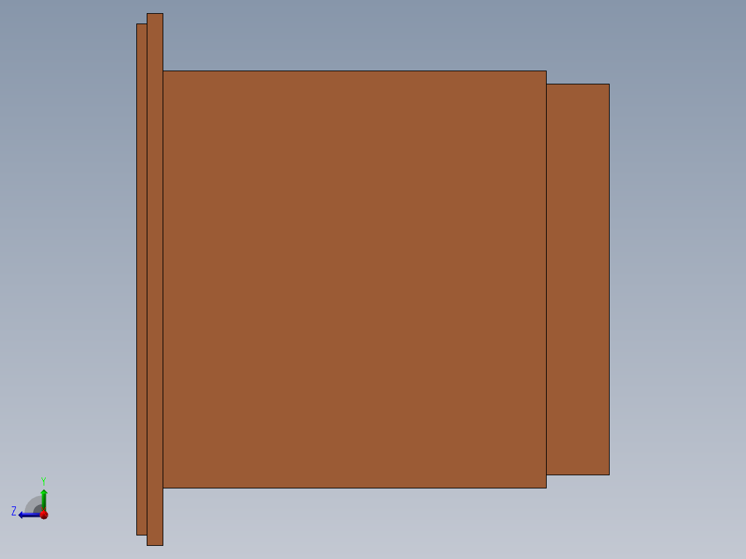 精研调速器右视图