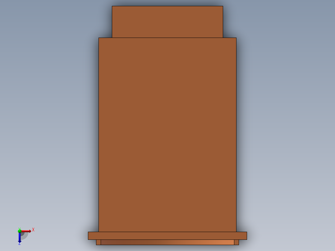 精研调速器俯视图