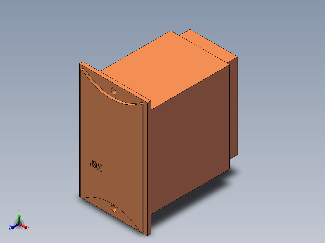 精研调速器正等轴测图