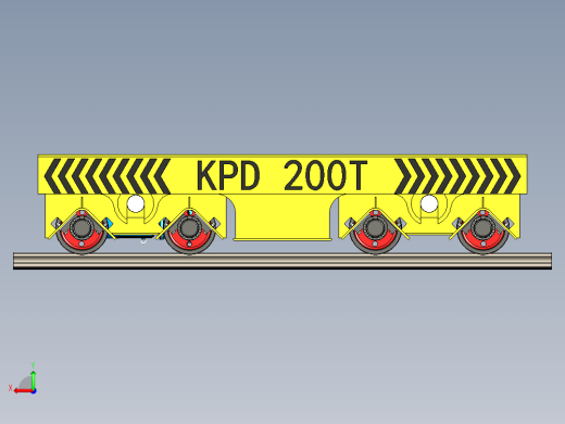 150t、300t无动力拖车及200t、320t、400t电动平车-KPD-200t.00 电动平车MF130后视缩略图
