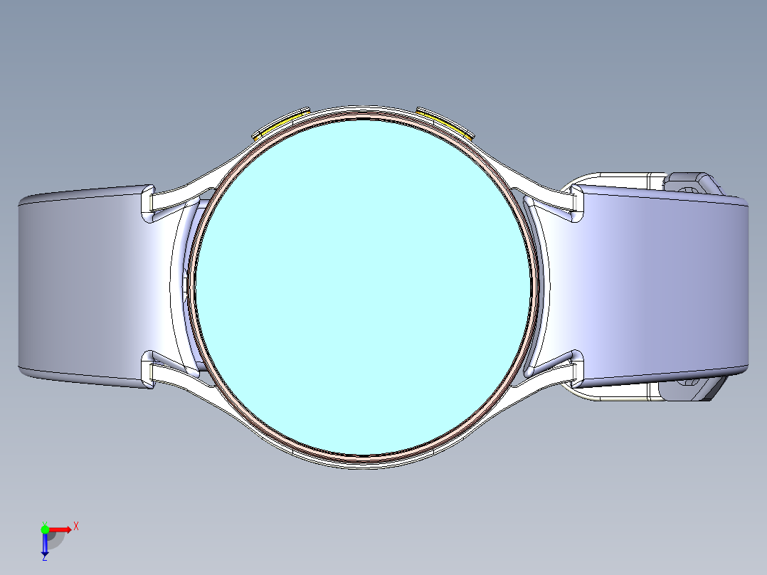 galaxy watch智能手表15俯视图