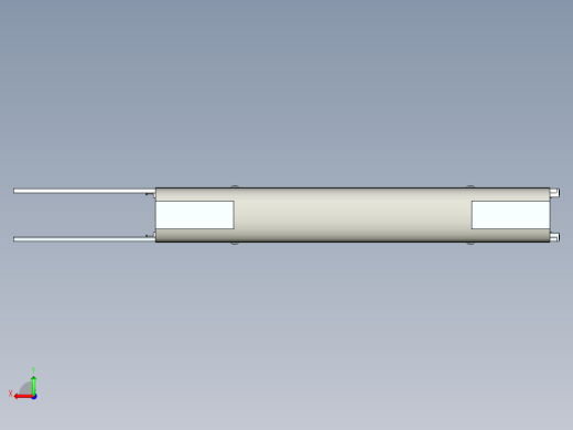 火车机车列车double-decker-train-coach-1839-模型格式为 igs后视缩略图