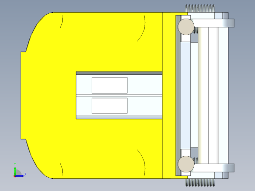 火车机车列车double-decker-train-coach-1839-模型格式为 igs左视缩略图