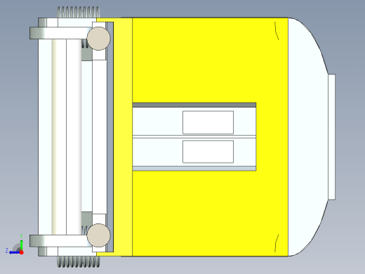 火车机车列车double-decker-train-coach-1839-模型格式为 igs右视缩略图