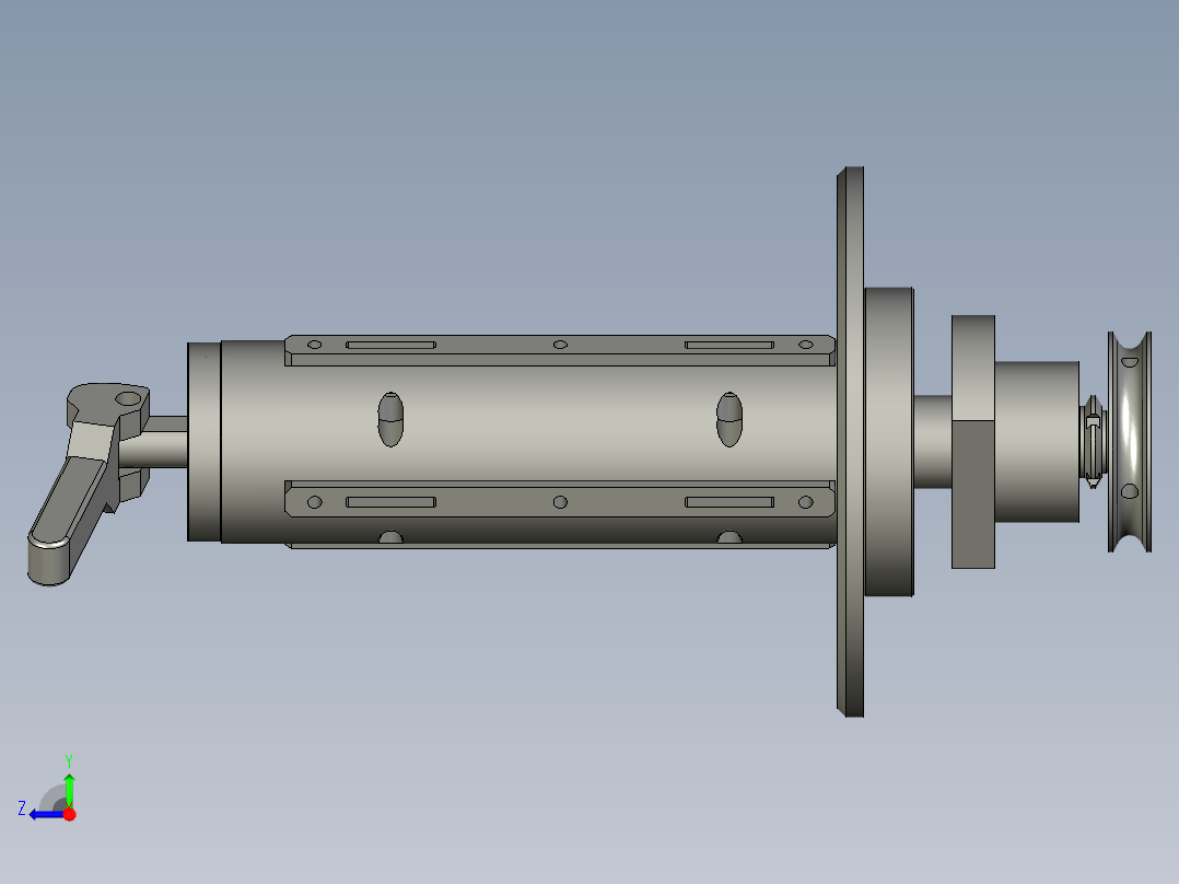 TLS--03-收料组件1右视图