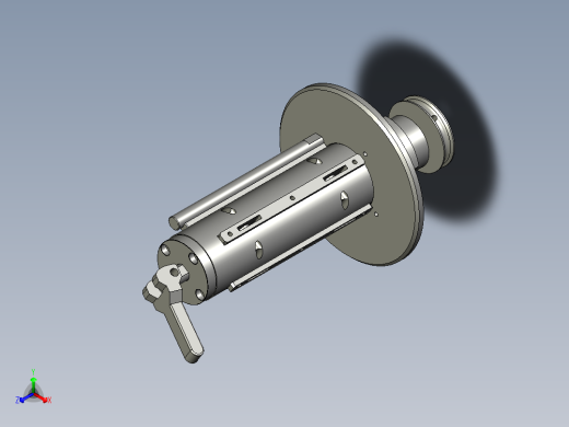 TLS--03-收料组件1正等轴测缩略图