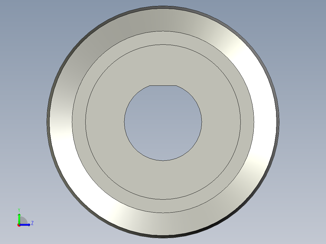 同步带轮ATP18XL050-B-P12_2_03-y左视图