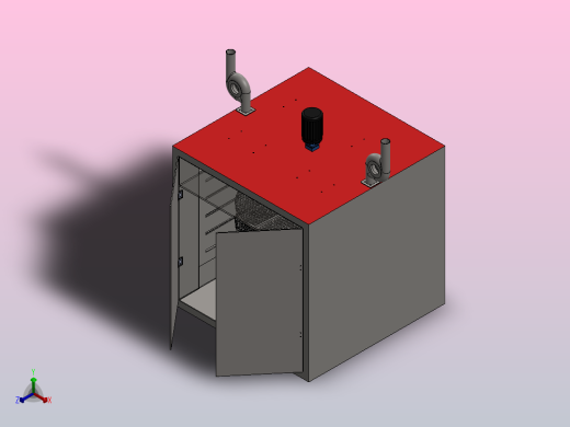 自动干燥机正等轴测缩略图