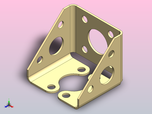 钢支撑正等轴测缩略图