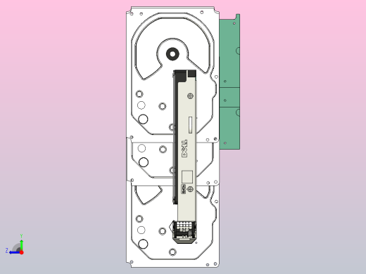 戴尔3 5hd球童托盘单元13右视缩略图