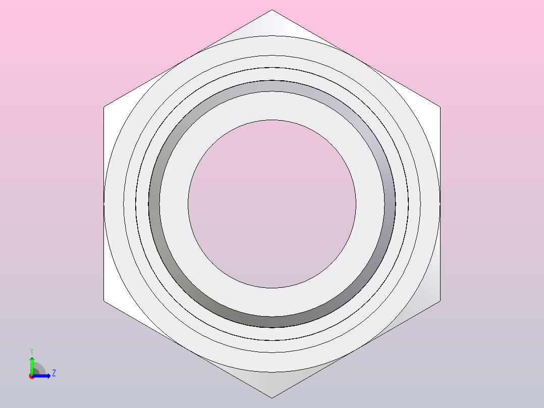 EO硬管接头公螺柱连接器16 12F42EDMXS左视图