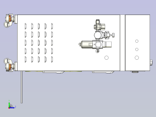 打标喷墨柜子左视缩略图