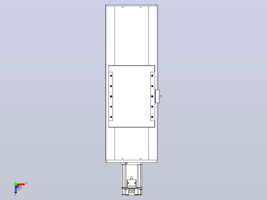 滚珠丝杠直线轴带导轨全封闭TPA-HCR-202D-2510C-L200-M-C-P75-N3俯视缩略图
