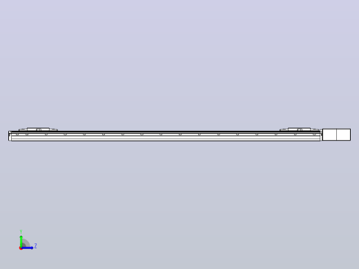 皮带直线轴双滑块型TPA-GCBS-120-P70-L575-QL-M20-N3左视缩略图