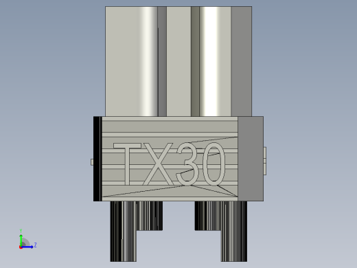 TX30 母连接器左视缩略图