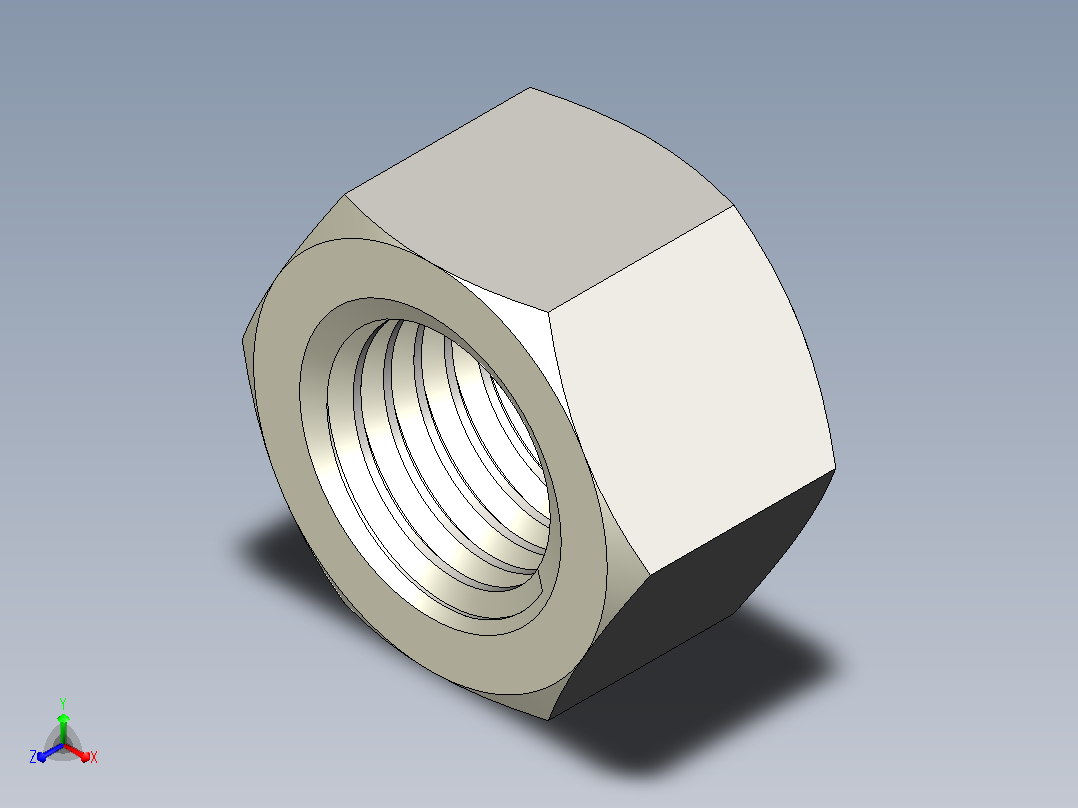 DIN_EN_ISO_4032_Hexagon_Nut_24.ipt六角螺母主视图