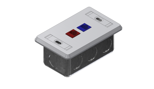 Caja +以太网+Jack tele Fono(metálica)插口缩略图