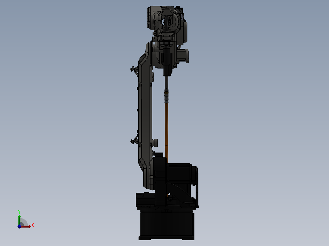 anasonic-tm2000-robot SW STP X_T前视图