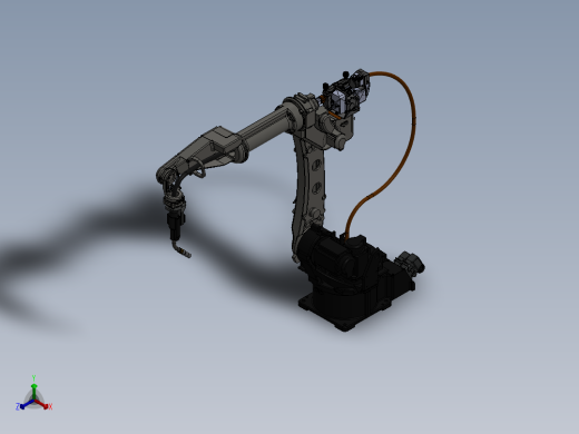 anasonic-tm2000-robot SW STP X_T正等轴测缩略图