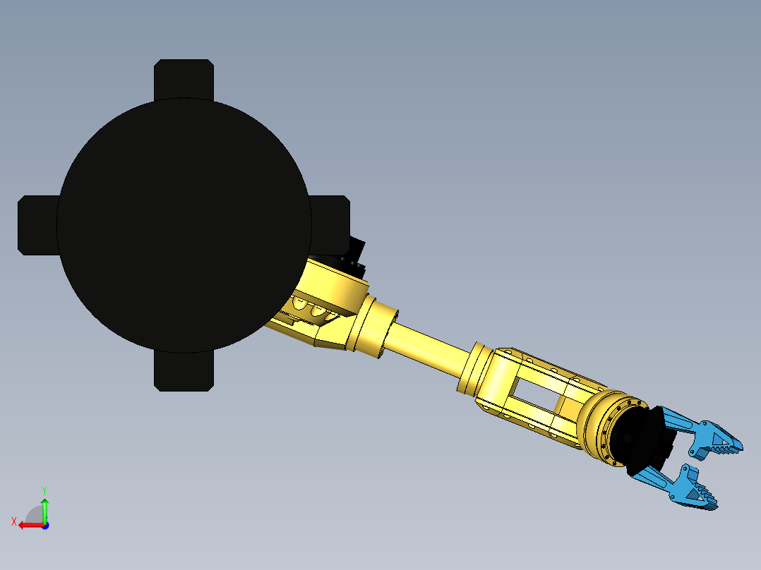 ndustrial-robo-hand后视图
